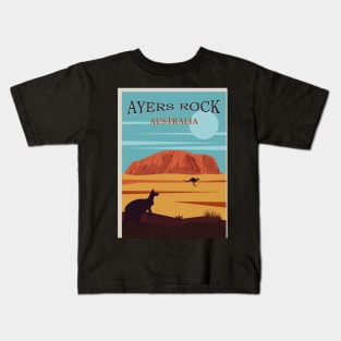 Australia - Ayers Rock Kids T-Shirt